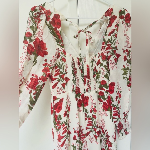 NWT! Reformation Lindero Dress Size: 8 - Picture 7 of 13